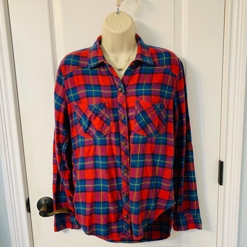 Abercrombie and Fitch Long Sleeve Plaid Shirt!